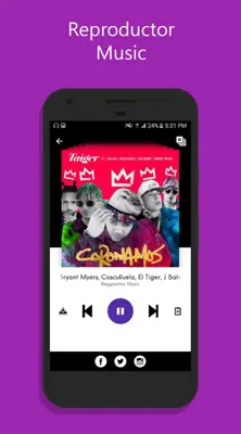 Reggaeton Music android App screenshot 0