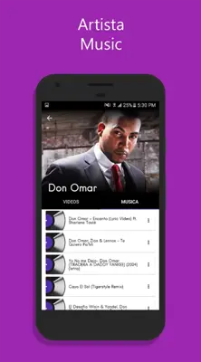 Reggaeton Music android App screenshot 1