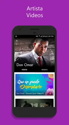 Reggaeton Music android App screenshot 4